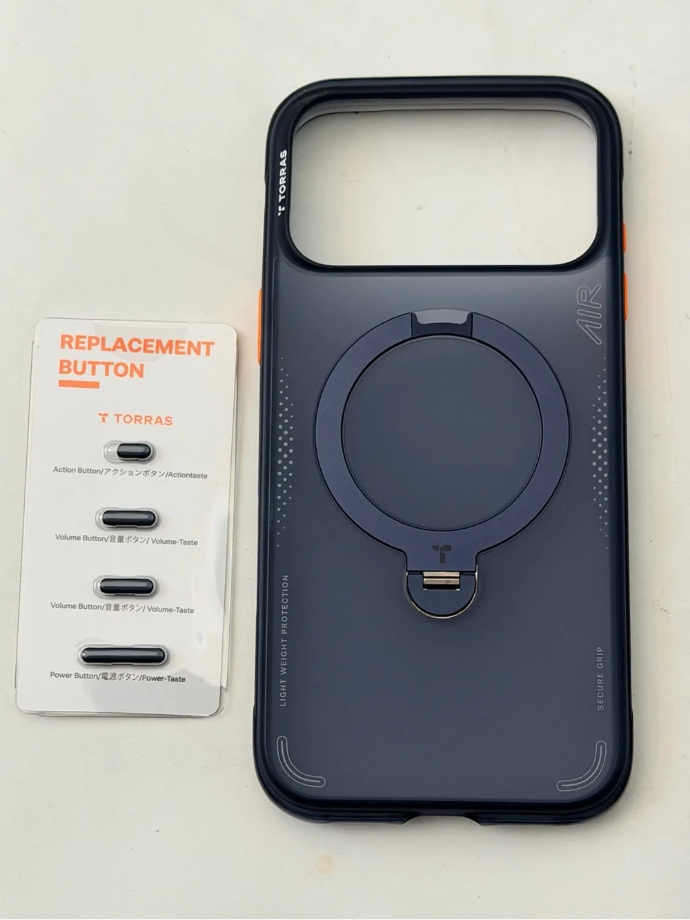 TORRAS Ostand Q3 Air Case for iPhone 17 Pro Max - MagSafe 360 Stand